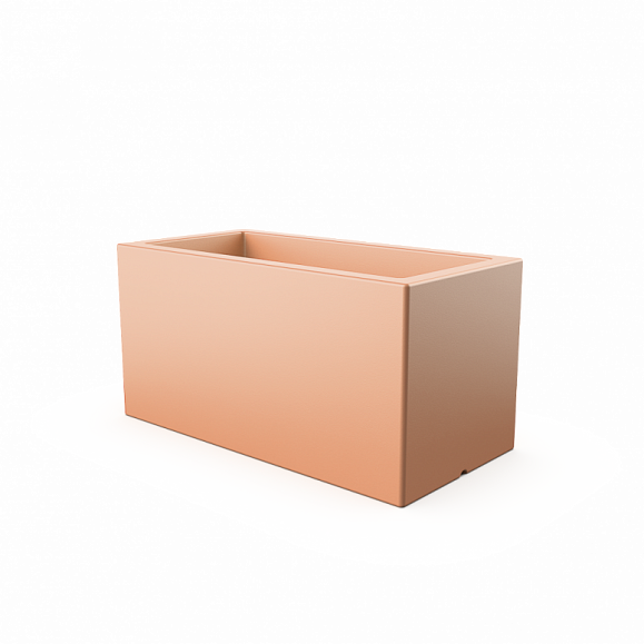 Кашпо Berkano Cubric 80x40 Terracotta фото 1