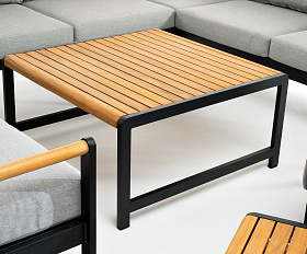 Лаунж зона из алюминия MAYA XL темный графит Joygarden