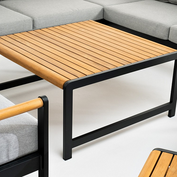 Лаунж зона из алюминия MAYA XL темный графит Joygarden фото 5