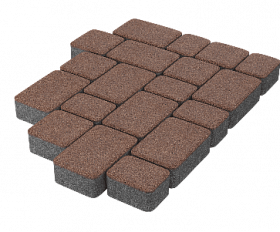 Тротуарная плитка Stellard Старый город 60 мм Капучино