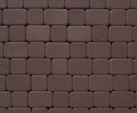 Тротуарная плитка Выбор Классико Б.1.КО.6 М 60 мм Коричневый