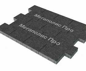 Тротуарная плитка Фабрика Готика Картано Гранде 300х200х60 мм Голд 21