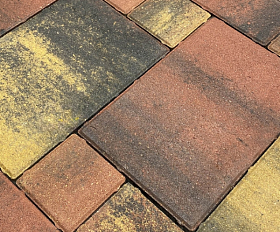 Тротуарная плитка Koldiz Колдиз 4 60 мм Оникс Желтый