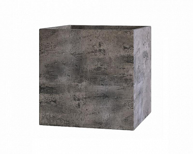 Кашпо Concretika Cube 40x40x40 Concrete Grey Dark