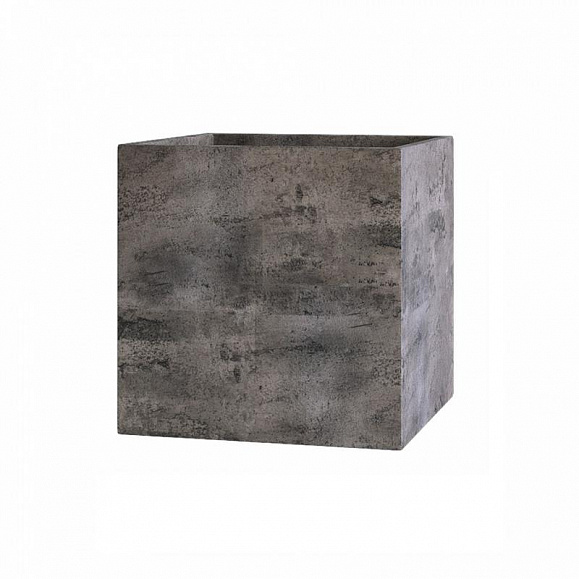 Кашпо Concretika Cube 40x40x40 Concrete Grey Dark фото 1