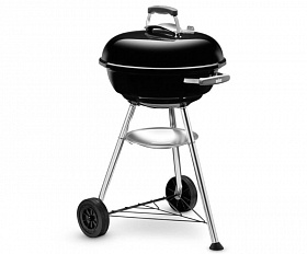 Угольный гриль Weber Compact Kettle 47 см, Черный 1221004
