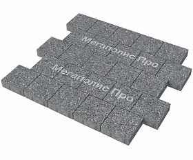 Тротуарная плитка Фабрика Готика Квадрат 200х200х60 мм Белла Уайт FINERRO