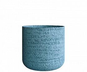 Кашпо Concretika Topper D40 H40 Erosia Blue