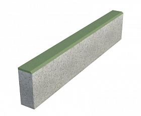 Бордюр тротуарный Выбор БР 100х20х8 Стандарт Зеленый