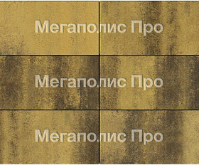 Тротуарная плитка Выбор Прямоугольник Б.5.П.8 600х300х80 мм Листопад Янтарный