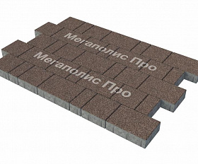 Тротуарная плитка Фабрика Готика Новый Город 60 мм Голд 20