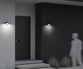 Настенный светильник (бра) Gloss Maytoni O447WL-L7GF3K цвет Графит