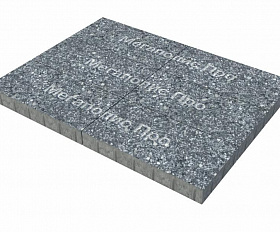 Тротуарная плита Фабрика Готика 600x300x80 мм Диорит FINERRO