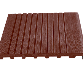 Ступень Экодэк Брайт 3D 4000 или 3000x320x23 мм, цвет Каштан