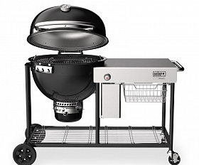Угольный гриль Weber Summit Kamado S6 Grill Center 61 см, Черный 18501104