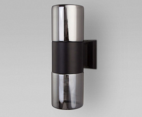 Уличный светильник Elektrostandard Roil IP54 35125/D чёрный/дымчатый плафон