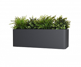 Кашпо Concretika Balconera 110x42x36 Marengo