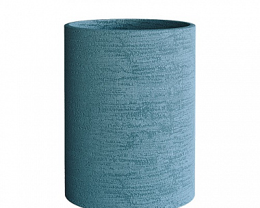 Кашпо Concretika Cylinder D40 H80 Erosia Blue