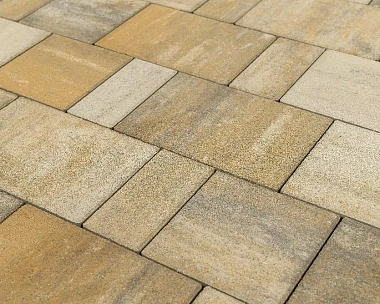 Тротуарная плитка Braer Старый Город Ландхаус 60 мм Colormix Песчаник гладкая