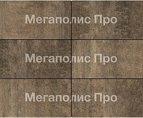 Тротуарная плитка Выбор Прямоугольник Б.5.П.8 600х300х80 мм Листопад Гранит Шелковица