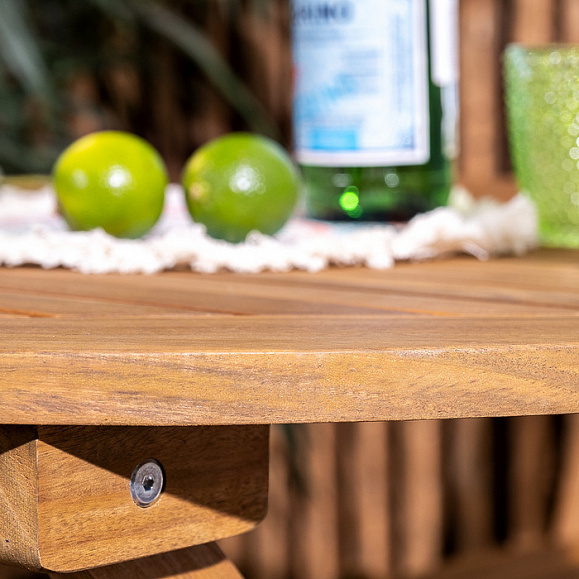 Стол из акации OXFORD 90 см складной Joygarden фото 3