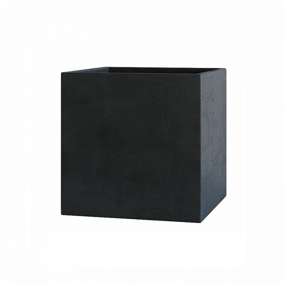 Кашпо Concretika Cube 40x40x40 Charcoal фото 1