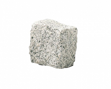 Брусчатка гранитная 100x100x80 мм колотая Мансуровское месторождение