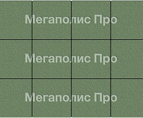 Тротуарные плиты Выбор Квадрат Б.1.К.8 300х300х80 мм Гранит Зеленый