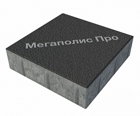 Тротуарные плиты Выбор Квадрат Б.1.К.6 300х300х60 мм Гранит Черный