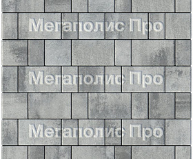 Тротуарная плитка Выбор Старый город Искусственный камень 1Ф.6 60 мм Шунгит