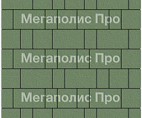Тротуарная плитка Выбор Старый город 1Ф.6 60 мм. Зеленый Гранит