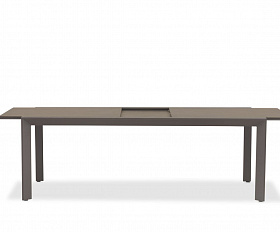 Комплект обеденной мебели Nora-Andy 10R Brafritid антрацит/серый, алюминий/тик