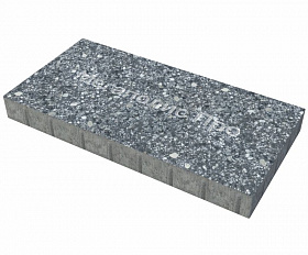 Тротуарная плита Фабрика Готика 600х400х80 мм Диорит FINO