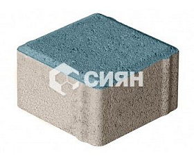 Тротуарная плитка Сиян Квадрат П20-6 60 мм Синий