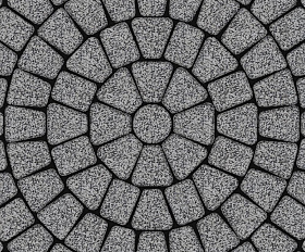 Тротуарная плитка Выбор Классико Б.2.КО.6 60 мм Стоунмикс Серый с черным