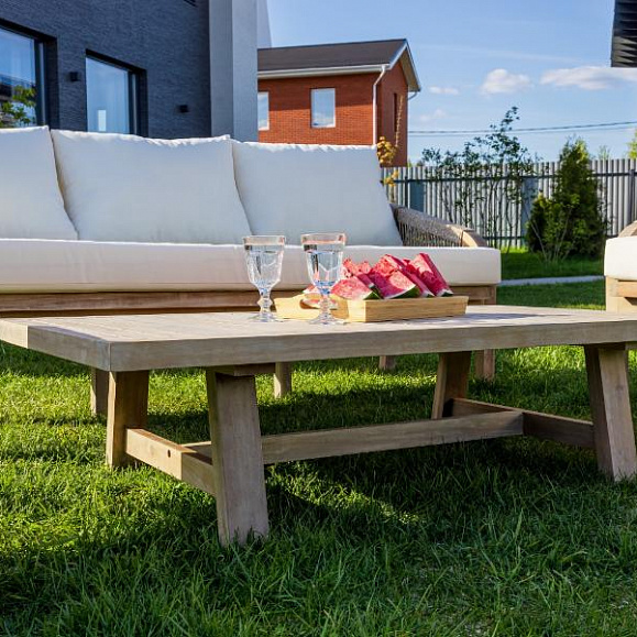 Лаунж-зона Michelle Royal Family из дерева, цвет бежевый фото 10