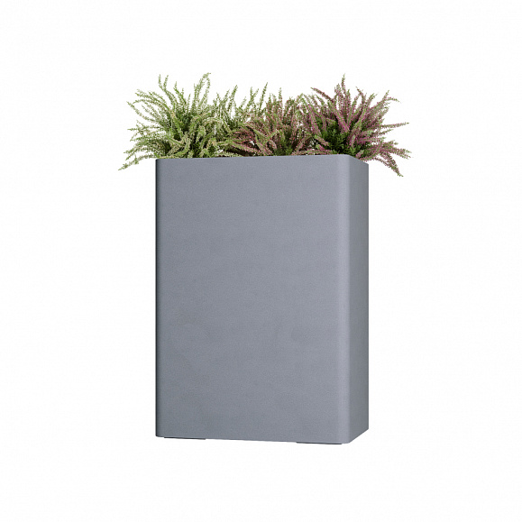 Кашпо TERRAFAKTURA Флора 55x35xH77 Арктик Грей фото 1
