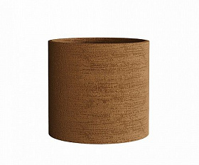 Кашпо Concretika Cylinder D40 H40 Erosia Ochre