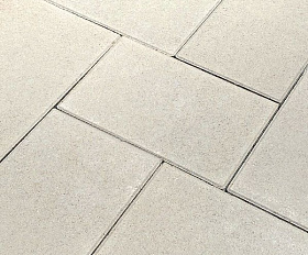 Тротуарная плитка Koldiz Колдиз 3 60 мм Моно Белый