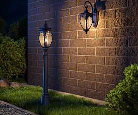 Ландшафтный светильник Fleur Maytoni O414FL-01BZ1 цвет Бронза Антик