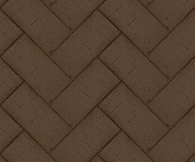 Тротуарная клинкерная брусчатка ЛСР Мюнхен 200х100х50 мм, коричневый