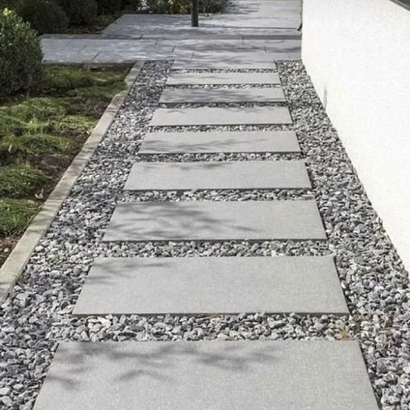 Пошаговая плита для дорожек 600х300х60 мм Серая фото 2