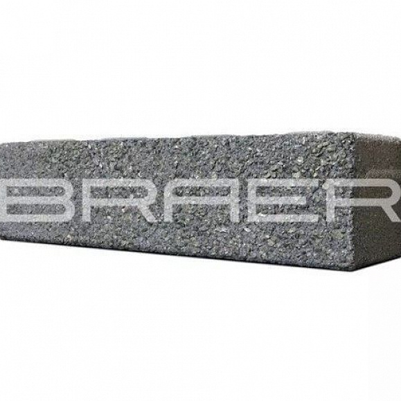 Тротуарная плитка Braer Ригель 2.0 320x80x60 мм Гранит на черном фото 3