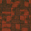 Брусчатка Каменный Век Кирпичик ColorMix 200х100х60 мм. Черно-красный