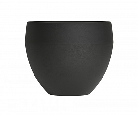 Кашпо Concretika Гира D50H43 Идеально черный