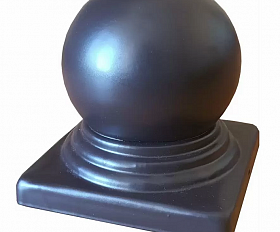 Крышка сфера Террапол 100х100 мм (металлическая), цвет Гиацинт