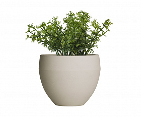 Кашпо Concretika Giro D40x34 Dune