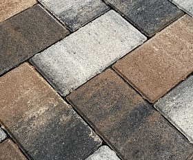 Тротуарная плитка Koldiz 60 мм Оникс Коричневый