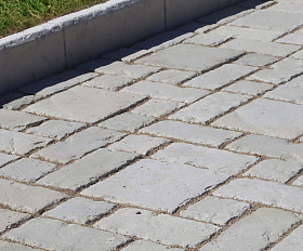 Бетонная тротуарная плитка Тиволи C900-13