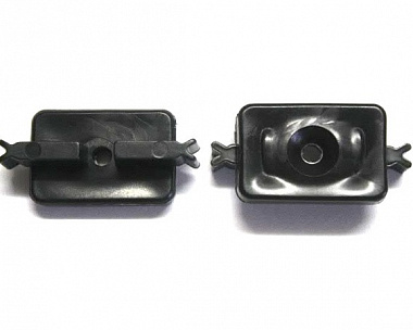 Клипса пластик для лаги из металла MasterDeck цвет черный